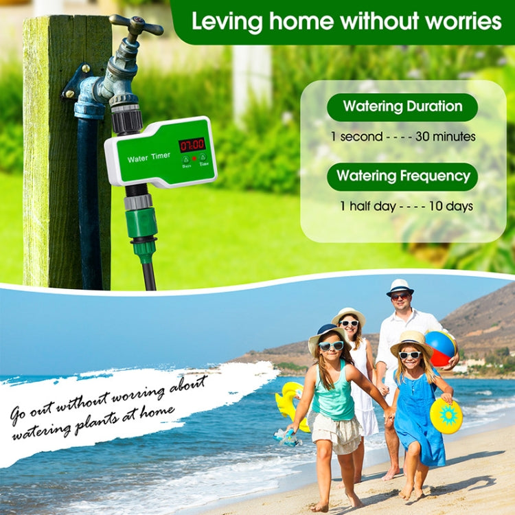 Irrigation System Intelligent Controller Automatic Timed Watering Device, Specification: 10m 10sets Ground Plug Dual-use Suit - Watering & Irrigation by PMc TechLife | Online Shopping South Africa | PMc TechLife | Buy Now Pay Later Mobicred