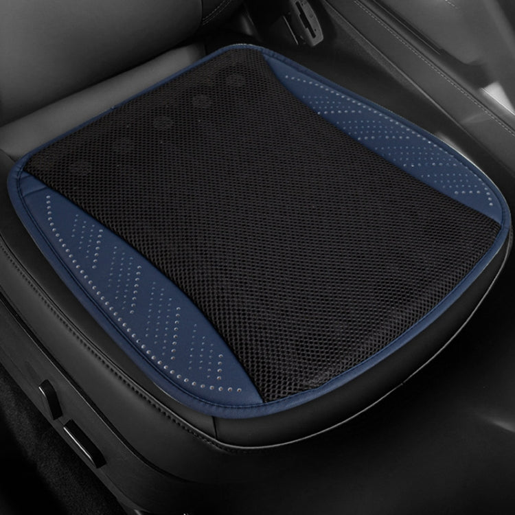 Multifunctional USB Fan Ventilation Heat Dissipation Car Seat Cushion(Navy) - Seat Accessories by PMC TechLife | Online Shopping South Africa | PMC TechLife | Buy Now Pay Later Mobicred
