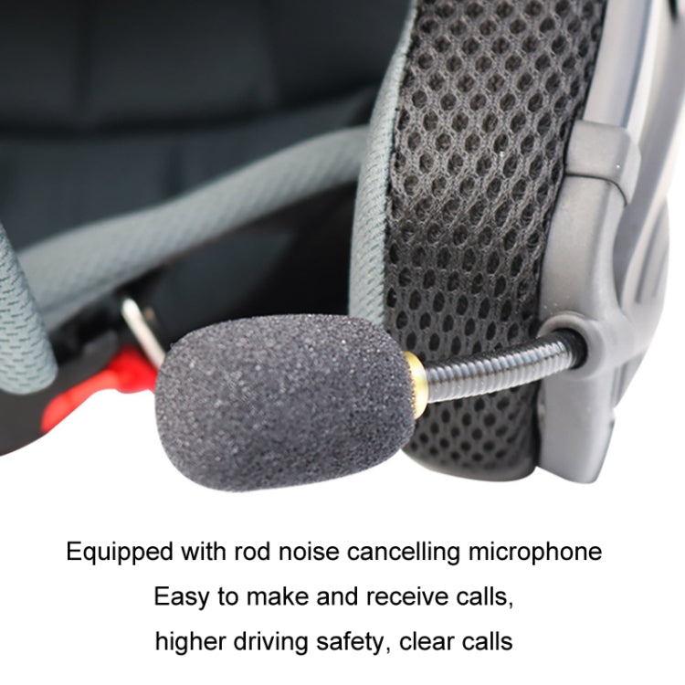 KUQIBAO Motorcycle Bluetooth Headset Double Lens Helmet With Braid, Size: L(Scrub Black) - free shipping - PMC TechLife - Order now!