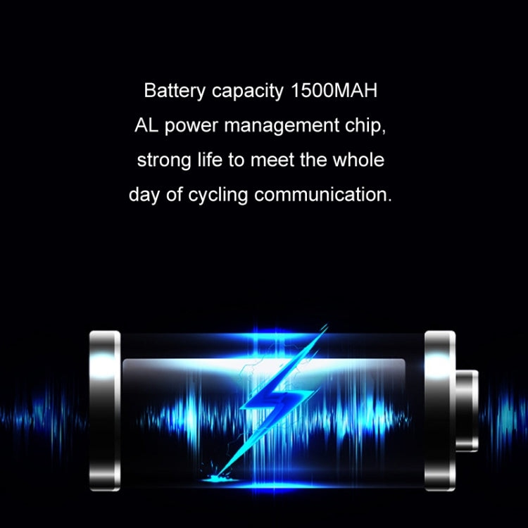 KUQIBAO Motorcycle Helmet Waterproof Bluetooth-compatible Headset With Screen(Soft Microphone) - free shipping - PMC Jewellery - Order now!