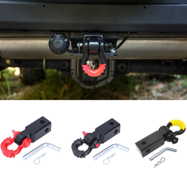 Solid Trailer Arm Off-Road Vehicle Rear Bumper Modified Traction Connector, Color: Black Red - Towing Bars by PMC TechLife | Online Shopping South Africa | PMC TechLife | Buy Now Pay Later Mobicred