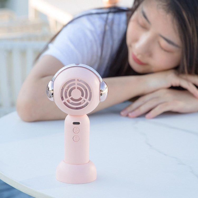 Without Blade Spray Handheld Children Small Fan(White) - Electric Fans by PMC TechLife | Online Shopping South Africa | PMC TechLife | Buy Now Pay Later Mobicred