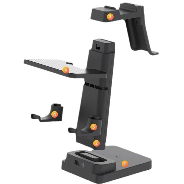 VR Head Display All-In-One Machine Handle Bracket For PICO4/Meta Quest/ Rift S/HTC(Black) - VR Accessories by PMC TechLife | Online Shopping South Africa | PMC TechLife | Buy Now Pay Later Mobicred