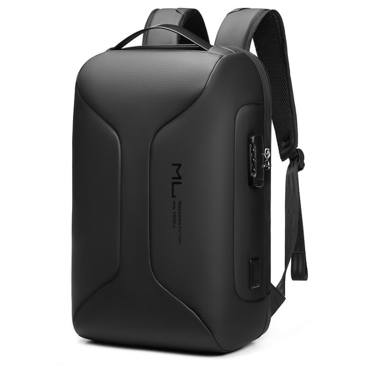 Business Large Capacity Travel Bag Multifunctional Waterproof Laptop Backpack With USB Port(Black) - Backpack by PMC Jewellery | Online Shopping South Africa | PMC Jewellery | Buy Now Pay Later Mobicred
