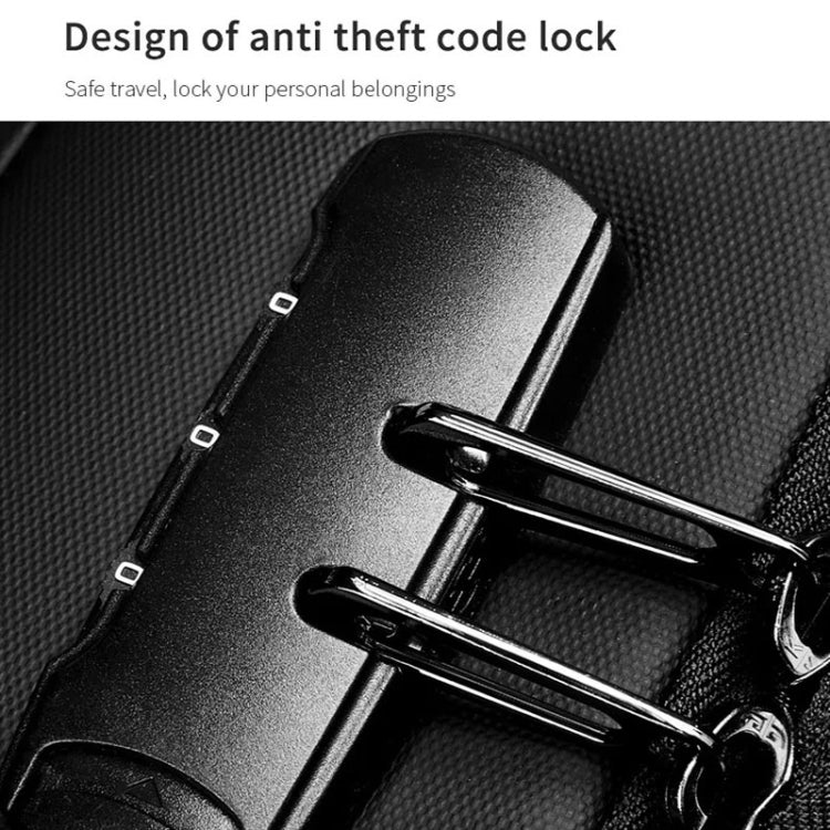 Business Large Capacity Travel Bag Multifunctional Waterproof Laptop Backpack With USB Port(Black) - Backpack by PMC Jewellery | Online Shopping South Africa | PMC Jewellery | Buy Now Pay Later Mobicred