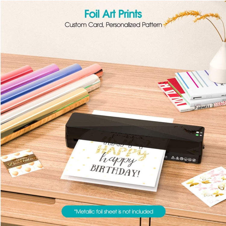 9 Inch A4 Hot Cold Laminator Machine Book Documents Laminator, Size: Only Machine(220V UK Plug) - Photo Film Covering Machine by PMC TechLife | Online Shopping South Africa | PMC TechLife | Buy Now Pay Later Mobicred