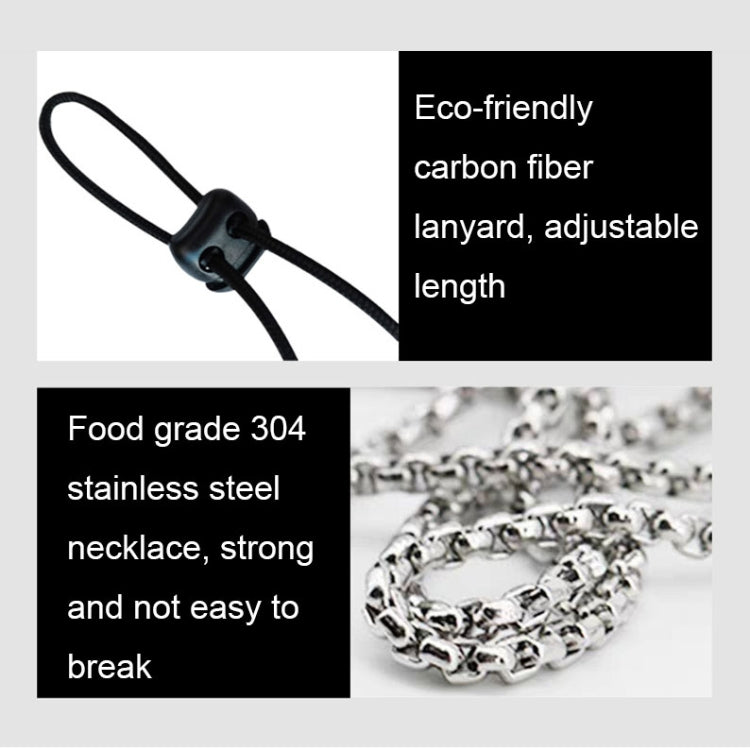 Upgrade Dual-brush Negative Ion Air Purifier Neck Small Portable Air Purifier, Style: Chain Model (White) - free shipping - PMC TechLife - Order now!
