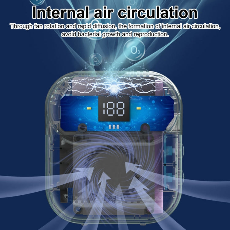 M16 Fridge Deodorizer Negative Ion Digital Display Magnetic Mounting Freezer Odor Remover - free shipping - PMC TechLife - Order now!