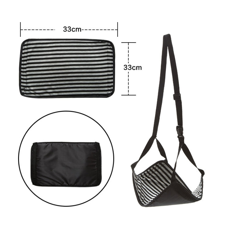 Travel Foot Rest Hammock Office Leisure Pedal, Color: Black Split - Hammocks by PMC TechLife | Online Shopping South Africa | PMC TechLife | Buy Now Pay Later Mobicred