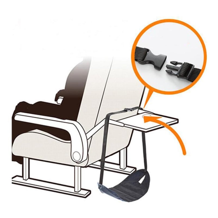 Travel Foot Rest Hammock Office Leisure Pedal, Color: Sky Blue Split - Hammocks by PMC TechLife | Online Shopping South Africa | PMC TechLife | Buy Now Pay Later Mobicred