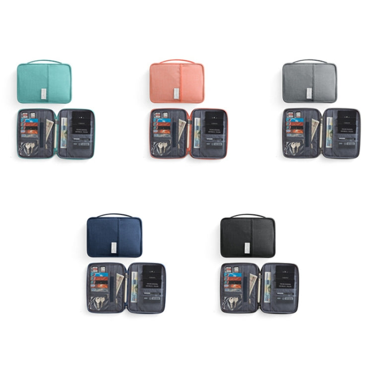 Travel Waterproof Dustproof Portable Passport Document Bag, Color: Black Small - Card & Passport Bags by PMC TechLife | Online Shopping South Africa | PMC TechLife