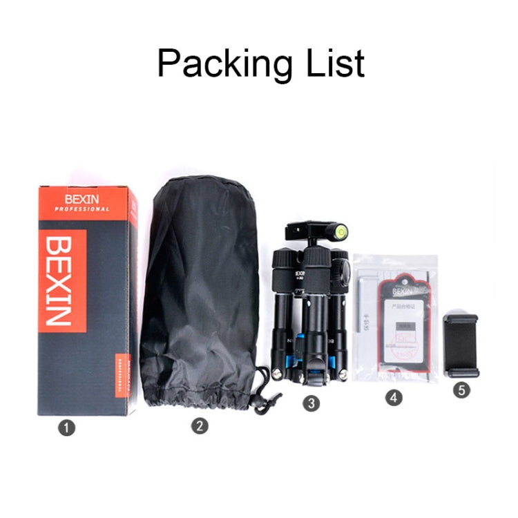 BEXIN V30 Adjustable Aluminum Alloy Desktop Camera Tripod Mini Portable Folding Live Tripod(MS08-S) - free shipping - PMC TechLife - Order now!