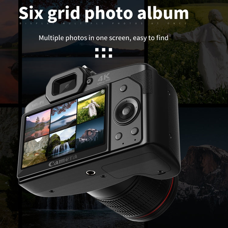 Dual-camera Night Vision 64 Million Pixel High-definition WIFI Digital Camera Standard+Fill Light - Video Cameras by PMC TechLife | Online Shopping South Africa | PMC TechLife