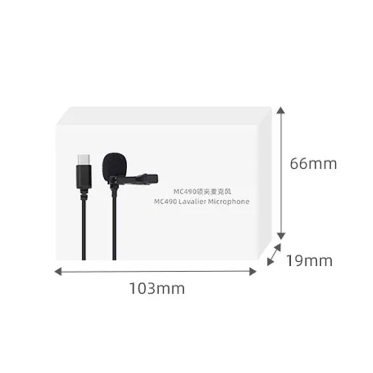 For DJI Pocket 3 / Action 4 / 3 / 2 Sunnylife MC490 Collar Microphone Motion Camera Recording Wheat - Microphone by Sunnylife | Online Shopping South Africa | PMC TechLife | Buy Now Pay Later Mobicred