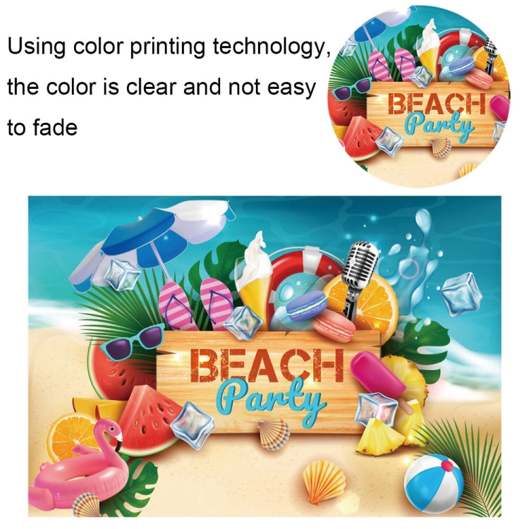 80x120cm Summer Pool Party Decoration Backdrop Swimming Ring Photography Background Cloth(11418487) - Other by PMC TechLife | Online Shopping South Africa | PMC TechLife