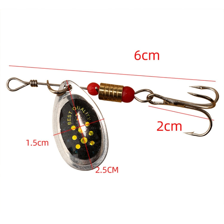 5pcs Roadrunner False Bait Sequins Lure Set, Color Random Delivery - Fishing Lures by PMC TechLife | Online Shopping South Africa | PMC TechLife | Buy Now Pay Later Mobicred