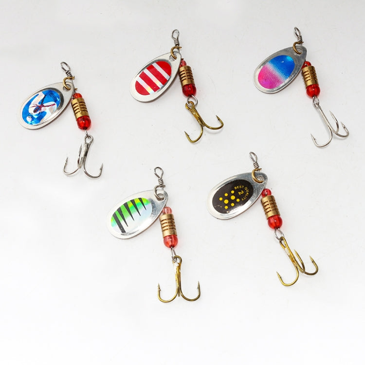 5pcs Roadrunner False Bait Sequins Lure Set, Color Random Delivery - Fishing Lures by PMC TechLife | Online Shopping South Africa | PMC TechLife | Buy Now Pay Later Mobicred