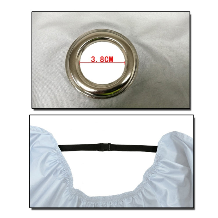 190T Motorcycle Rain Covers Dustproof Rain UV Resistant Dust Prevention Covers, Size: M(Black and Red) - Protective Gear by PMC TechLife | Online Shopping South Africa | PMC TechLife | Buy Now Pay Later Mobicred