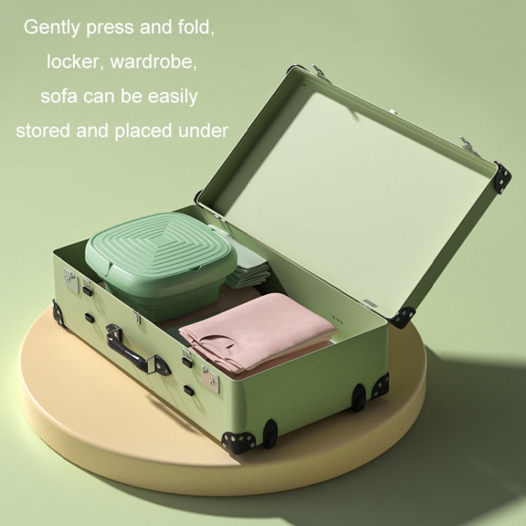 4.5L Mini Portable Folding Household Washing Machine Underwear Washer, Color: Fruit Green(UK Plug) - free shipping - PMC TechLife - Order now!