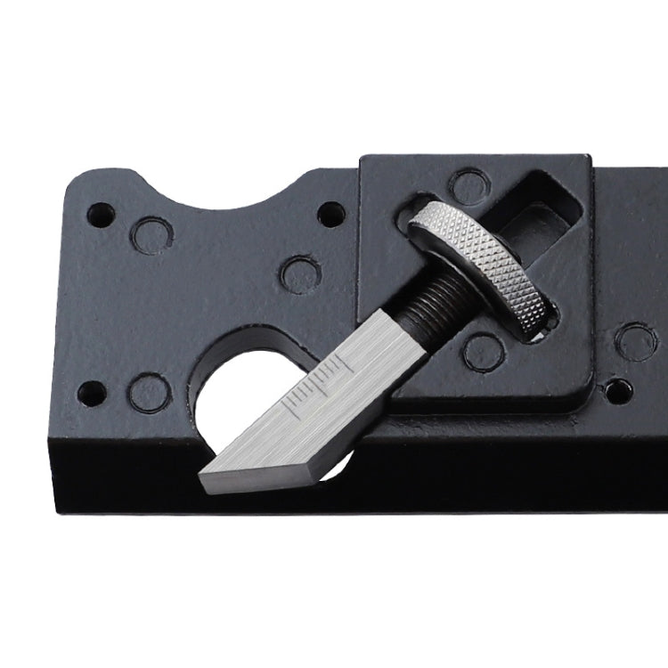 Woodworking Multi-Angle Chamfering Adjustable Depth Hand Planer, Color: Red + 6 Blades - free shipping - PMc TechLife - Order now!