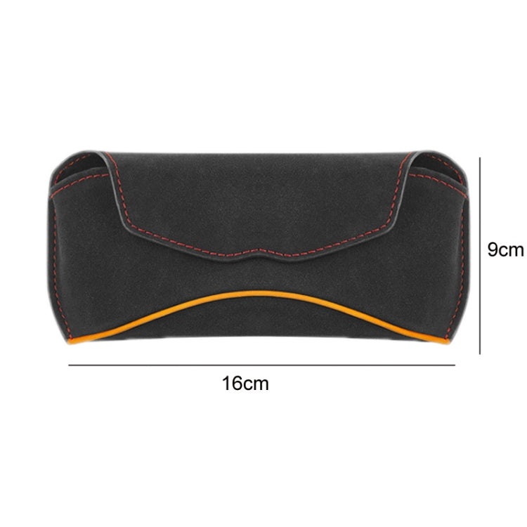 Car Sun Visor Multifunctional Glasses Case Card Storage Bracket(Beige) - Sunglasses & Glasses Clips by PMC TechLife | Online Shopping South Africa | PMC TechLife | Buy Now Pay Later Mobicred