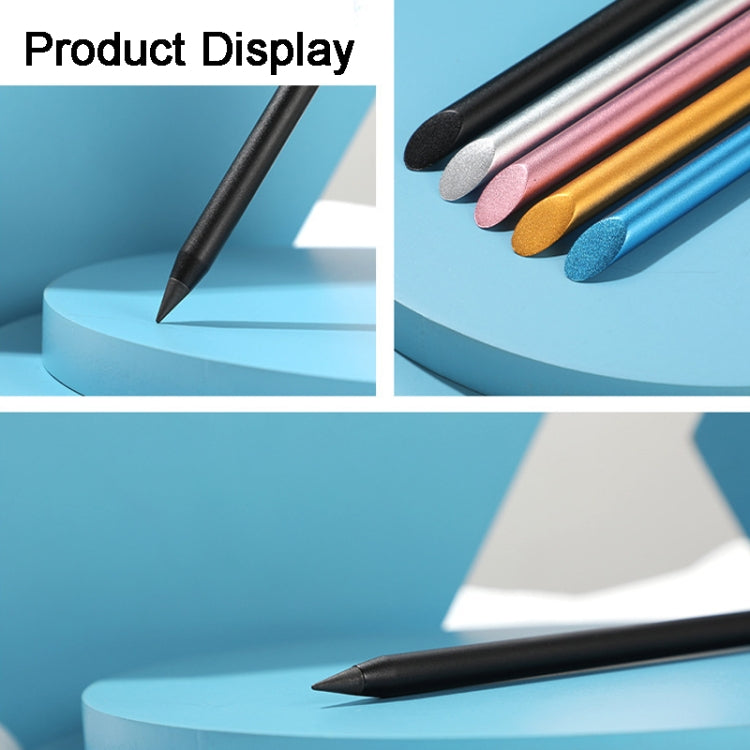 Office Pencil Unlimited Writing Eternal Metal Pen Inkless Pen Student Writing Pencil HB(Blue) - Pencils by PMc TechLife | Online Shopping South Africa | PMc TechLife | Buy Now Pay Later Mobicred