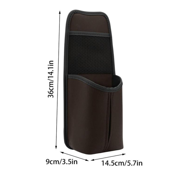Car Seat Leather Multifunctional Tissue Water Cup Storage Hanging Bag(Red) - Stowing Tidying by PMC TechLife | Online Shopping South Africa | PMC TechLife | Buy Now Pay Later Mobicred