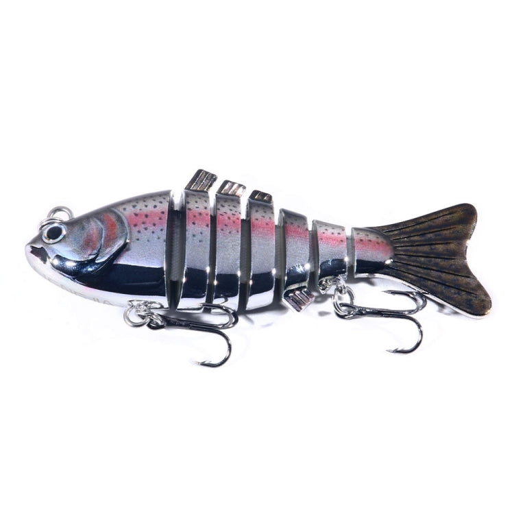 HENGJIA 10cm 24g Bionic Multi-Section Fish Bait Plastic Electroplating Fake Bait(1) - Fishing Lures by HENGJIA | Online Shopping South Africa | PMC TechLife | Buy Now Pay Later Mobicred