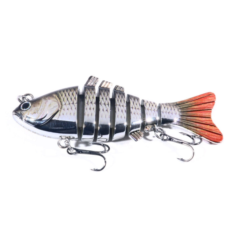 HENGJIA 10cm 24g Bionic Multi-Section Fish Bait Plastic Electroplating Fake Bait(6) - free shipping - PMC TechLife - Order now!