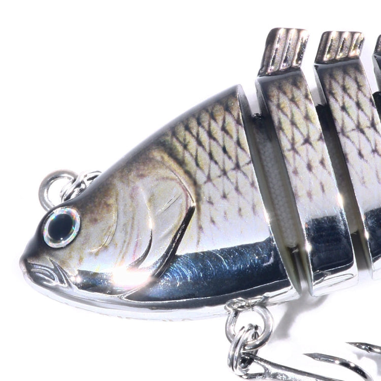 HENGJIA 10cm 24g Bionic Multi-Section Fish Bait Plastic Electroplating Fake Bait(2) - Fishing Lures by HENGJIA | Online Shopping South Africa | PMC TechLife | Buy Now Pay Later Mobicred