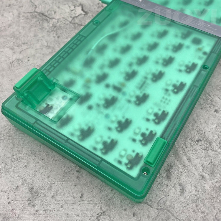 Hot Swap Shaft Wired RGB Back Light Customized Mechanical Keyboard Kit(Purple Transparent) - Other by PMC Jewellery | Online Shopping South Africa | PMC Jewellery | Buy Now Pay Later Mobicred