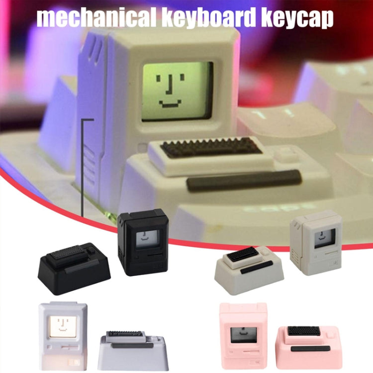 Mechanical Keyboard MAC Retro Light Transmission Keycap(White) - Other by PMC TechLife | Online Shopping South Africa | PMC TechLife | Buy Now Pay Later Mobicred