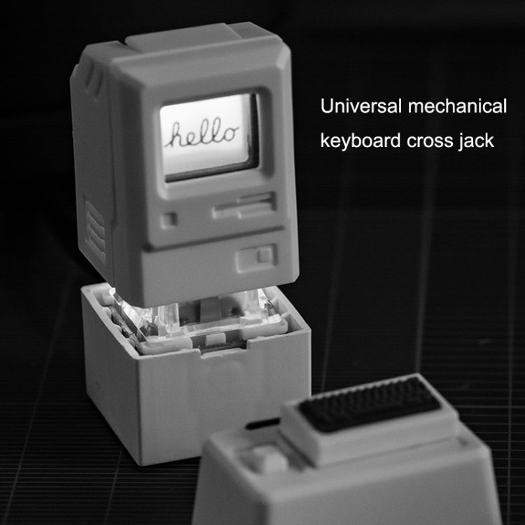 Mechanical Keyboard MAC Retro Light Transmission Keycap(Black) - Other by PMC TechLife | Online Shopping South Africa | PMC TechLife | Buy Now Pay Later Mobicred