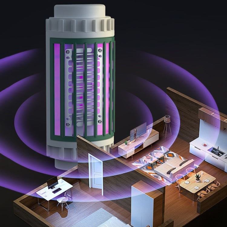 LED-UV Purple Light Wave Electric Shock Mosquito Killer Lamp Mini Plug-In Mosquito Repellent, CN Plug(Green) - free shipping - PMC TechLife - Order now!