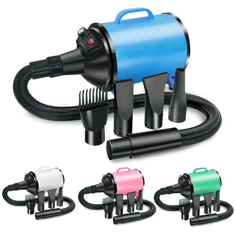 2100W Dog Dryer Stepless Speed Pet Hair Blaster Pet Water Blower 220V AU Plug(Black and White) - Blower & Drying by PMC TechLife | Online Shopping South Africa | PMC TechLife | Buy Now Pay Later Mobicred