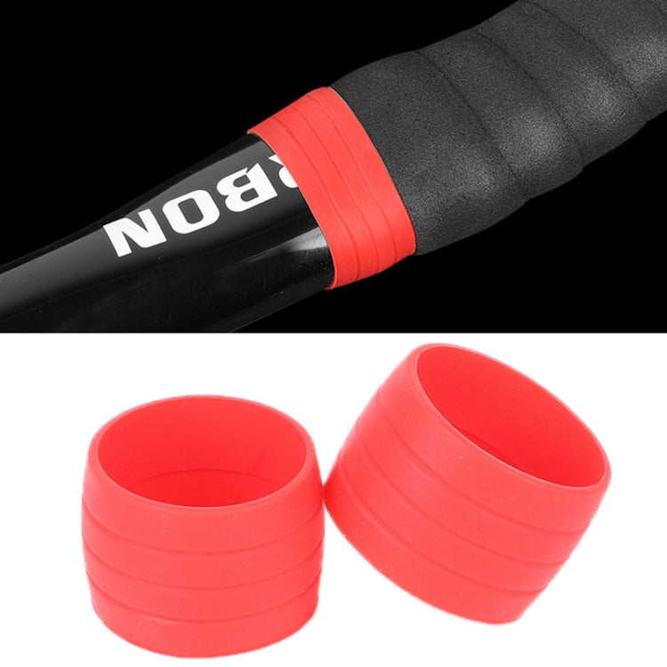 WEST BIKING 2pairs Road Bike Handlebar With Retaining Ring Brake Cable Protector(Red) - Decorative Accessories by WEST BIKING | Online Shopping South Africa | PMC TechLife | Buy Now Pay Later Mobicred