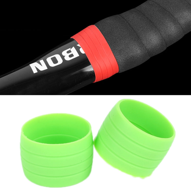 WEST BIKING 2pairs Road Bike Handlebar With Retaining Ring Brake Cable Protector(Green) - Decorative Accessories by WEST BIKING | Online Shopping South Africa | PMC TechLife | Buy Now Pay Later Mobicred