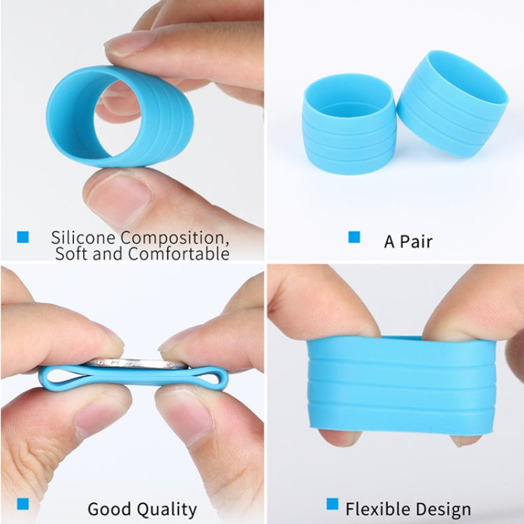 WEST BIKING 2pairs Road Bike Handlebar With Retaining Ring Brake Cable Protector(Red) - Decorative Accessories by WEST BIKING | Online Shopping South Africa | PMC TechLife | Buy Now Pay Later Mobicred