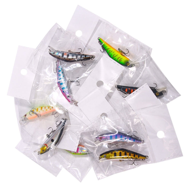 HENGJIA 5.7cm 3.4g Microbe Road Lures Slow Sinking Minnow Fake Bait, Color: 10 Colors Bagged - free shipping - PMC TechLife - Order now!