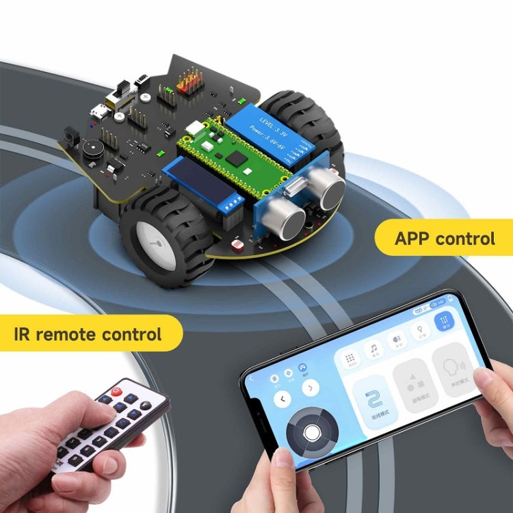 Yahboom Python Programming Smart Car Development Board Kit For Raspberry Pi Pico(Pico Robot) - free shipping - PMC Jewellery - Order now!