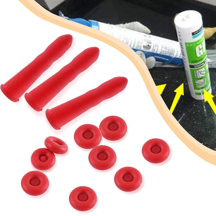 50pcs Glass Glue Nozzle Sealing Cap Leak-proof Sleeve Glass Glue Nozzle Protective Sleeve - Others by PMc TechLife | Online Shopping South Africa | PMc TechLife | Buy Now Pay Later Mobicred
