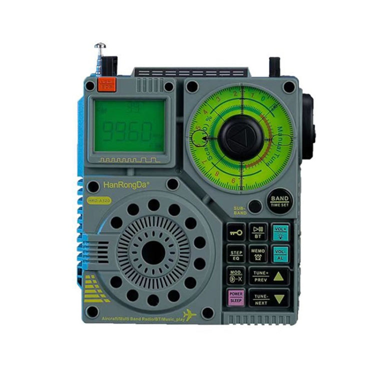 HanRongda HRD-A320 High Performance Multi-band Bluetooth Card Flashlight Lighting SOS Alert Radio - free shipping - PMC Jewellery - Order now!