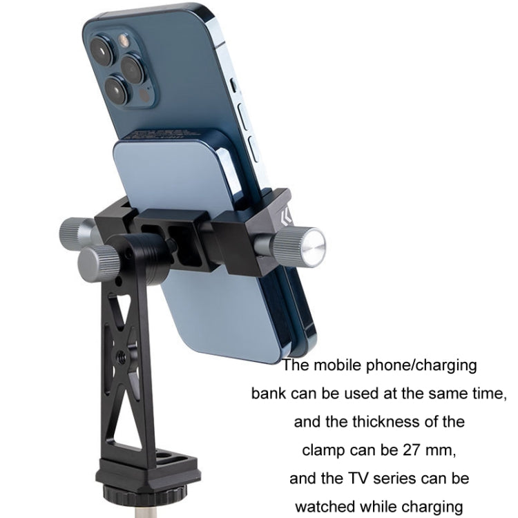 XILETU Metal Swivel Cold Shoe Mobile Phone Clip Photography Fixed Tripod - Other Accessories by XILETU | Online Shopping South Africa | PMC TechLife | Buy Now Pay Later Mobicred