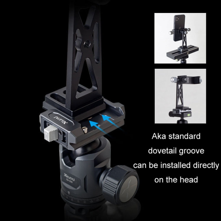XILETU Metal Swivel Cold Shoe Mobile Phone Clip Photography Fixed Tripod - Other Accessories by XILETU | Online Shopping South Africa | PMC TechLife | Buy Now Pay Later Mobicred
