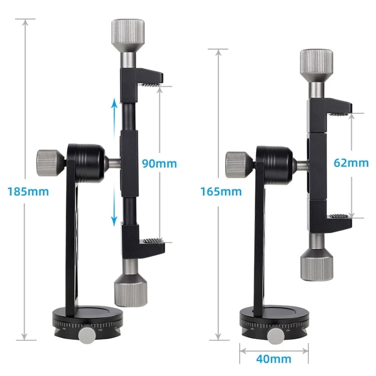 Cimapro Rotating Mobile Phone Clip Live Tripod Photography Stand(CP-5) - free shipping - PMC TechLife - Order now!