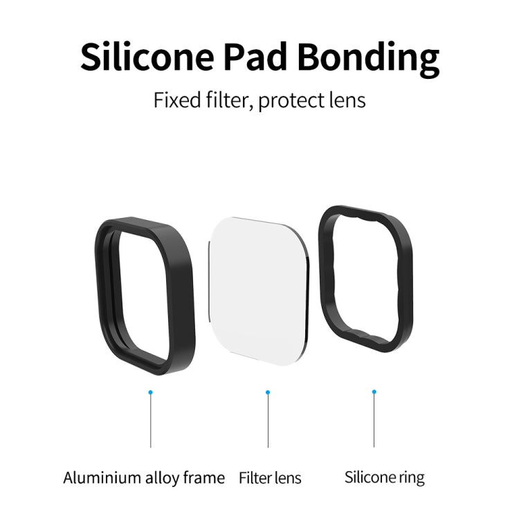 For GoPro Hero11 Black / HERO10 Black / HERO9 Black TELESIN Lens Filter, Spec: ND8/16/32+CPL - free shipping - PMC TechLife - Order now!