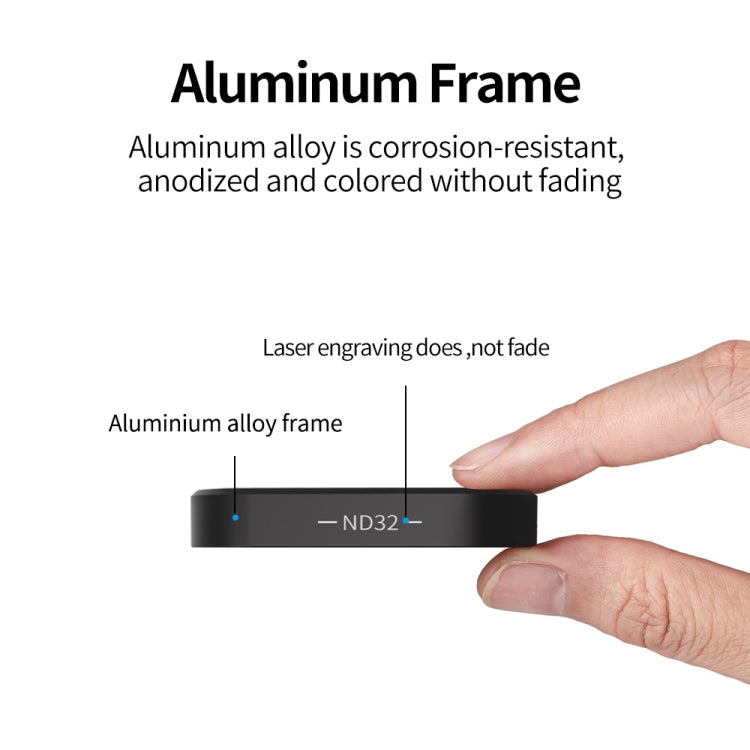 For GoPro Hero11 Black / HERO10 Black / HERO9 Black TELESIN Lens Filter, Spec:  ND8/16/32 - free shipping - PMC TechLife - Order now!