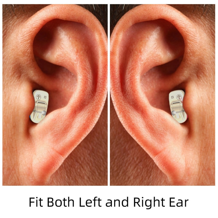 AN127 Invisible In-Ear Hearing Aid Sound Amplifier For The Elderly And Hearing Impaired(Black Right Ear) - Hearing Aids by PMC TechLife | Online Shopping South Africa | PMC TechLife