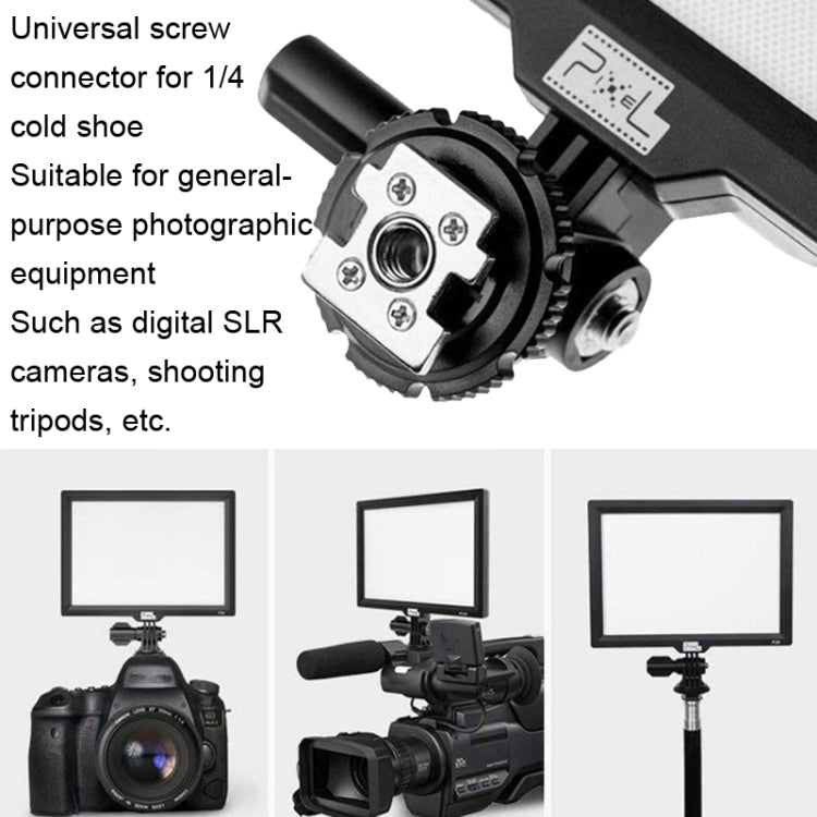 Pixel P50 Dual Color Temperature Flat Panel Fill Light 45W Soft Outdoor Shooting Fill Light For Straight Photography(Lamp+UK Plug Adapter) - free shipping - PMC TechLife - Order now!