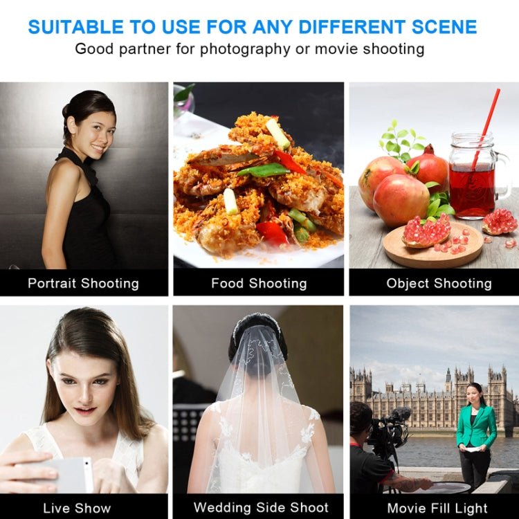 Pixel P50 Dual Color Temperature Flat Panel Fill Light 45W Soft Outdoor Shooting Fill Light For Straight Photography(Lamp+EU Plug Adapter) - free shipping - PMC TechLife - Order now!